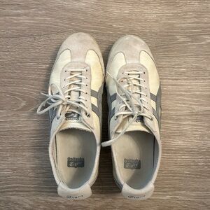 Onitsuka Tiger by Asics Beige and Gray Sneakers